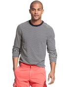 Tommy Hilfiger Long Sleeve Stripe Tee - Lyst