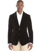 Hugo Boss Dark Green Paisley Velvet 2-Button Jacket - Lyst