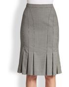 Michael Kors Flared-Hem Skirt - Lyst