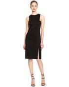 DKNY Sheath Dress With Shiny Panel - Lyst