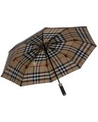 Burberry Brit Check-Lined Small Collapsible Umbrella - Lyst