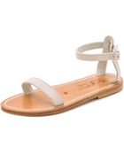 K. Jacques Laura Ankle Sandals - Lyst