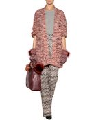 Missoni Wool Blend Open Front Cardigan - Lyst