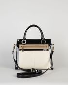 Karen Millen Tote - Leather Colorblock - Lyst