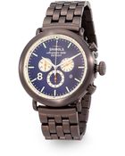 Shinola Runwell Contrast Chronograph Watch - Lyst