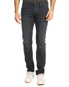 Ikks New Blue Vintage Slim-Fit Jeans - Lyst