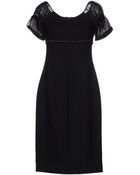 Versace Knee-Length Dress - Lyst