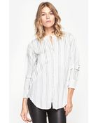 Raquel Allegra Button Down Shirt - Lyst