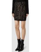AllSaints Shia Skirt - Lyst