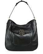 Tory Burch Amanda Slouchy Hobo - Lyst