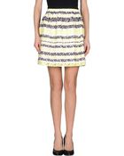 MSGM Mini Skirt - Lyst