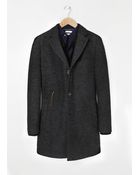 Mango Man Wool-Blend Straight-Cut Coat - Lyst