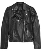 McQ by Alexander McQueen Quilted Leather Biker Jacket - Lyst