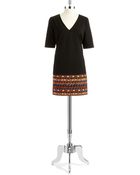 Plenty By Tracy Reese Joan Tribal Hem Dress - Lyst