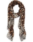 Collection Xiix Cheetah Print Border Wrap - Lyst
