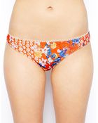 Mink Pink Orange Blossoms Hipster Bikini Bottom - Lyst
