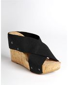 Lucky Brand Miller Wedge Sandals - Lyst