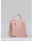 Patrizia Pepe Leather Mini Tote Bag - Lyst