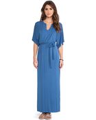 Krisa Caftan Maxi Dress - Lyst
