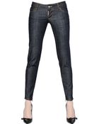 DSquared2 Skinny Stretch Denim Jeans With Zip Hem - Lyst