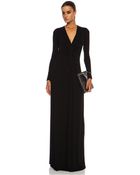 Issa Cilla Maxi Viscose-blend Gown - Lyst
