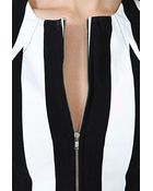Nasty Gal Line Up Peplum Jacket - Lyst