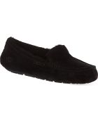 Ugg Ansley Suede Slippers Black - Lyst