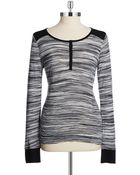 Jones New York Spacedyed Pullover - Lyst