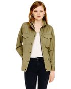 Club Monaco Imani Parka - Lyst