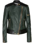 Closed Red Hook Patchwork Leather Jacket - Lyst