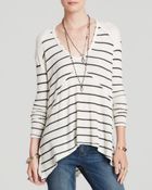 Free People Top - Striped Sunset Park Thermal - Lyst
