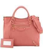 Balenciaga Giant 12 Golden Velo Bag Rose Azalee - Lyst