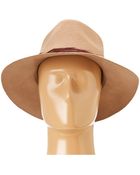 Michael Stars Pheasant Trimmed Wide Brim Fedora - Lyst