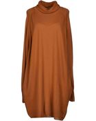 Rose' A Pois Short Dress - Lyst