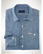 Polo Ralph Lauren Chambray Workshirt - Lyst