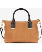 Ted Baker Leather Tote Bag - Lyst
