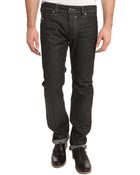 Diesel Safado Straight Blue Jeans - Lyst