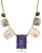 Patrizia Pepe Multicolor Resin and Metal Necklace - Lyst