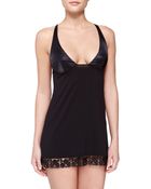 La Perla T-back Lace-hem Babydoll - Lyst