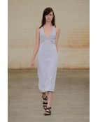 Dion Lee Twist Cutaway Dress - Lyst