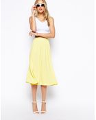 Asos Front Wrap Crop Top - Lyst