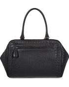 Bottega Veneta Brera Intrecciato Leather Madras Bag - Lyst
