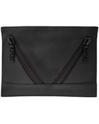 Kenzo Calfskin Clutch - Lyst