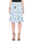 Proenza Schouler Pleated Silk Skirt - Lyst