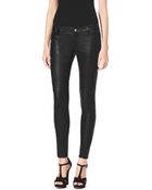 Michael Kors Skinny Leather Pants - Lyst