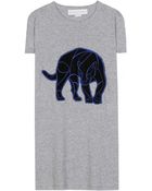 Stella McCartney Embroidered Cotton T-Shirt - Lyst