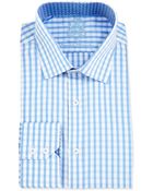 English Laundry Gingham Check Woven Dress Shirt - Lyst