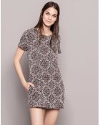Pull&Bear Jacquard Jumpsuit - Lyst