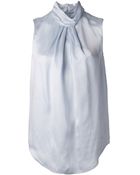 Carven Turtle Neck Tank - Lyst