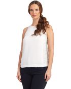 French Connection Embellished Tank - Lyst